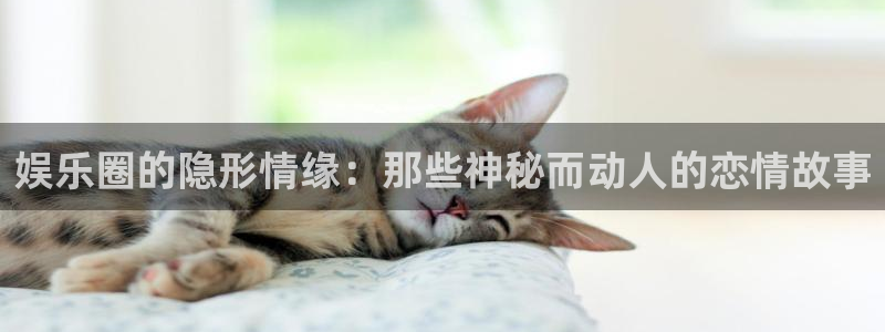 杏鑫娱乐：娱乐圈的隐形情缘：那些神秘而动人的恋情故事